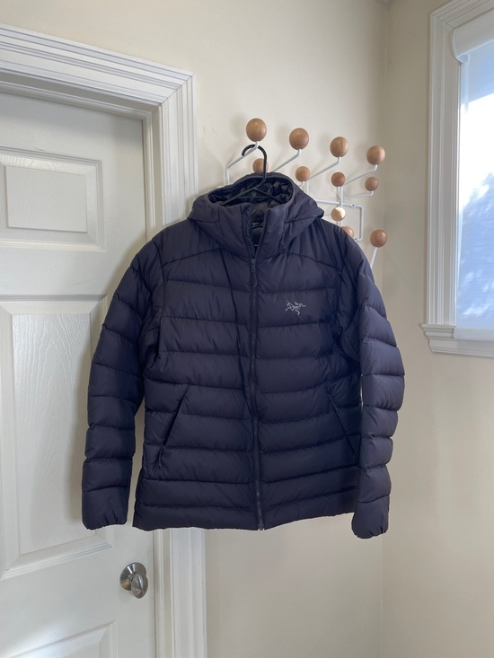 Arc'teryx Jackets & Blazers - Arc'Teryx - Thorium Hoodie Classic Outdoor Puffer Jacket - Blue / Purple - XL